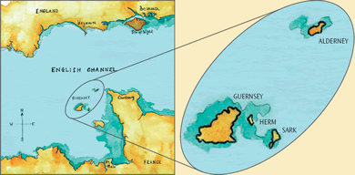 Guernsey Location